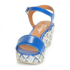 Chaussures Femme Sandales et Nu-pieds Betty London JIKOTERE Bleu -Sandales Soldes Boutique 13269304 500 C