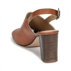 Chaussures Femme Sandales et Nu-pieds Betty London JIKOTEGE Camel -Sandales Soldes Boutique 13269317 500 E