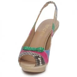 Chaussures Femme Sandales et Nu-pieds Fericelli NIADIK Multicolore -Sandales Soldes Boutique 133249 500 C