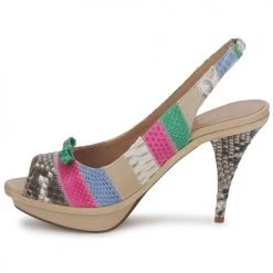 Chaussures Femme Sandales et Nu-pieds Fericelli NIADIK Multicolore -Sandales Soldes Boutique 133249 500 D