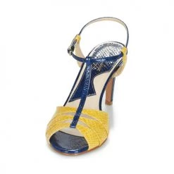 Chaussures Femme Sandales et Nu-pieds Ippon Vintage DROP BACK Marine / Jaune -Sandales Soldes Boutique 13334671 500 C