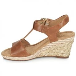 Chaussures Femme Sandales et Nu-pieds Gabor FIULI Cognac -Sandales Soldes Boutique 13338508 500 D