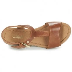 Chaussures Femme Sandales et Nu-pieds Gabor FIULI Cognac -Sandales Soldes Boutique 13338508 500 F