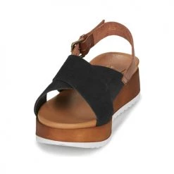 Chaussures Femme Sandales et Nu-pieds André REINE Noir -Sandales Soldes Boutique 13477830 500 C
