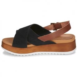 Chaussures Femme Sandales et Nu-pieds André REINE Noir -Sandales Soldes Boutique 13477830 500 D