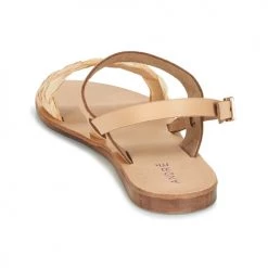 Chaussures Femme Sandales et Nu-pieds André RAMATUELLA Beige -Sandales Soldes Boutique 13477856 500 E