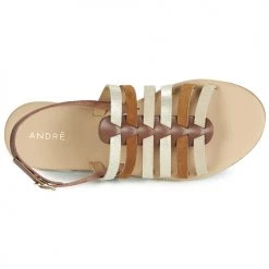 Chaussures Femme Sandales et Nu-pieds André SECRETE Beige -Sandales Soldes Boutique 13477861 500 F