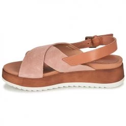 Chaussures Femme Sandales et Nu-pieds André REINE Rose -Sandales Soldes Boutique 13477882 500 D