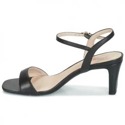 Chaussures Femme Sandales et Nu-pieds André CIGALE Noir -Sandales Soldes Boutique 13477886 500 D