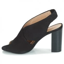 Chaussures Femme Sandales et Nu-pieds André SANTIE Noir -Sandales Soldes Boutique 13477893 500 D