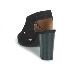 Chaussures Femme Sandales et Nu-pieds André SANTIE Noir -Sandales Soldes Boutique 13477893 500 E