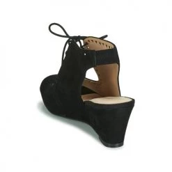 Chaussures Femme Sandales et Nu-pieds André SCOOP Noir -Sandales Soldes Boutique 13477895 500 E