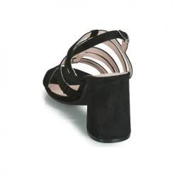 Chaussures Femme Sandales et Nu-pieds André CAPUCINE Noir -Sandales Soldes Boutique 13477901 500 E