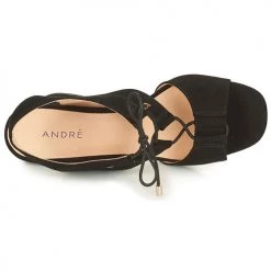 Chaussures Femme Sandales et Nu-pieds André STARLET Noir -Sandales Soldes Boutique 13477903 500 F
