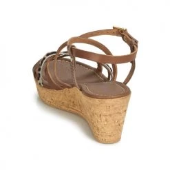 Chaussures Femme Sandales et Nu-pieds André RAMATA Marron -Sandales Soldes Boutique 13477905 500 E