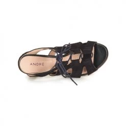 Chaussures Femme Sandales et Nu-pieds André ROMANESQUE Marine -Sandales Soldes Boutique 13477915 500 F