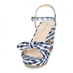 Chaussures Femme Sandales et Nu-pieds André SPRING Bleu -Sandales Soldes Boutique 13477918 500 C