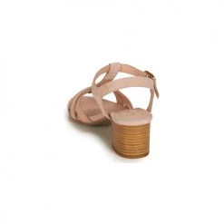 Chaussures Femme Sandales et Nu-pieds André CAROLA Nude -Sandales Soldes Boutique 13477925 500 E
