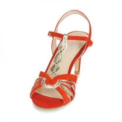 Chaussures Femme Sandales et Nu-pieds André CALECHE Rouge -Sandales Soldes Boutique 13477937 500 C