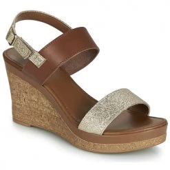 Chaussures Femme Sandales et Nu-pieds André RIMELLE Or