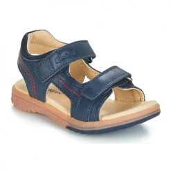 Chaussures Garçon Sandales et Nu-pieds Kickers PLATINO Marine