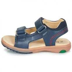 Chaussures Garçon Sandales et Nu-pieds Kickers PLATINO Marine 9 Chaussures Garçon Sandales et Nu-pieds Kickers PLATINO Marine -Sandales Soldes Boutique 13713510 500 D