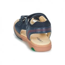 Chaussures Garçon Sandales et Nu-pieds Kickers PLATINO Marine 10 Chaussures Garçon Sandales et Nu-pieds Kickers PLATINO Marine -Sandales Soldes Boutique 13713510 500 E