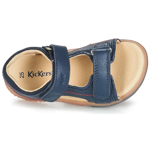 Chaussures Garçon Sandales et Nu-pieds Kickers PLATINO Marine 6 Chaussures Garçon Sandales et Nu-pieds Kickers PLATINO Marine – Image 6
