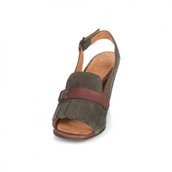 Chaussures Femme Sandales et Nu-pieds Chie Mihara BOUI Gris -Sandales Soldes Boutique 13863191 500 C