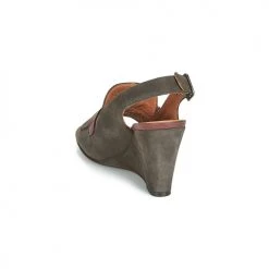 Chaussures Femme Sandales et Nu-pieds Chie Mihara BOUI Gris -Sandales Soldes Boutique 13863191 500 E