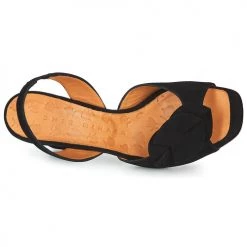 Chaussures Femme Sandales et Nu-pieds Chie Mihara ANAMI Noir -Sandales Soldes Boutique 14408236 500 F