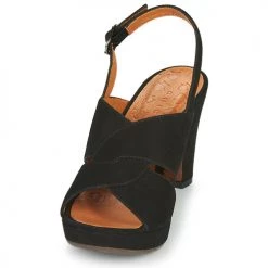 Chaussures Femme Sandales et Nu-pieds Chie Mihara ESKOL Noir -Sandales Soldes Boutique 14408244 500 C