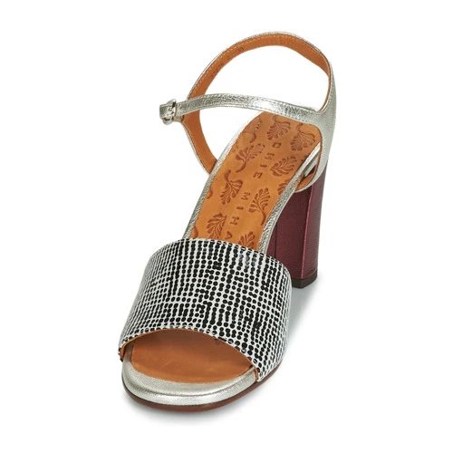Chaussures Femme Sandales et Nu-pieds Chie Mihara PARIGI Argenté / Noir 3 Chaussures Femme Sandales et Nu-pieds Chie Mihara PARIGI Argenté / Noir – Image 3