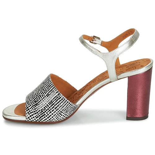 Chaussures Femme Sandales et Nu-pieds Chie Mihara PARIGI Argenté / Noir 4 Chaussures Femme Sandales et Nu-pieds Chie Mihara PARIGI Argenté / Noir – Image 4