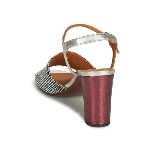 Chaussures Femme Sandales et Nu-pieds Chie Mihara PARIGI Argenté / Noir 5 Chaussures Femme Sandales et Nu-pieds Chie Mihara PARIGI Argenté / Noir – Image 5