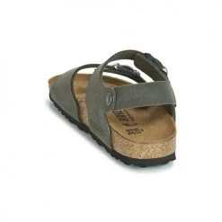 Chaussures Garçon Sandales et Nu-pieds Birkenstock NEW YORK Gris -Sandales Soldes Boutique 14591586 500 E