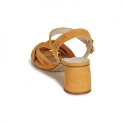 Chaussures Femme Sandales et Nu-pieds Fericelli JESSE Jaune -Sandales Soldes Boutique 15107291 500 E