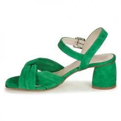 Chaussures Femme Sandales et Nu-pieds Fericelli JESSE Vert -Sandales Soldes Boutique 15107292 500 D