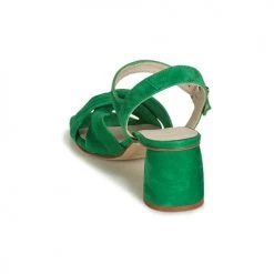 Chaussures Femme Sandales et Nu-pieds Fericelli JESSE Vert -Sandales Soldes Boutique 15107292 500 E