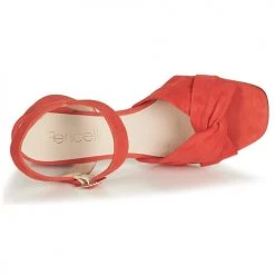 Chaussures Femme Sandales et Nu-pieds Fericelli JESSE Rouge -Sandales Soldes Boutique 15107293 500 F