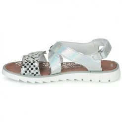 Chaussures Fille Sandales et Nu-pieds Achile HIKARI Argenté -Sandales Soldes Boutique 15331108 500 D