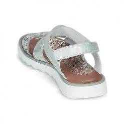 Chaussures Fille Sandales et Nu-pieds Achile HIKARI Argenté -Sandales Soldes Boutique 15331108 500 E