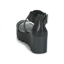 Chaussures Femme Sandales et Nu-pieds Sweet Lemon SUBWAY Noir -Sandales Soldes Boutique 15361159 500 E