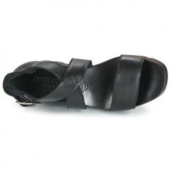 Chaussures Femme Sandales et Nu-pieds Sweet Lemon SUBWAY Noir -Sandales Soldes Boutique 15361159 500 F