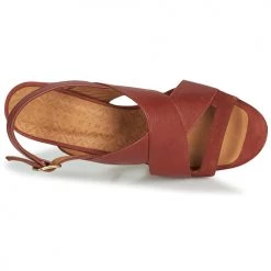 Chaussures Femme Sandales et Nu-pieds Chie Mihara UDO Rouge -Sandales Soldes Boutique 15687378 500 F