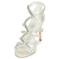 Chaussures Femme Sandales et Nu-pieds Menbur MAFAT Ivoire -Sandales Soldes Boutique 15721443 500 C