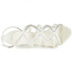 Chaussures Femme Sandales et Nu-pieds Menbur MAFAT Ivoire -Sandales Soldes Boutique 15721443 500 F