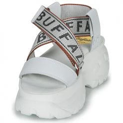 Chaussures Femme Sandales et Nu-pieds Buffalo 1501025 Blanc -Sandales Soldes Boutique 15778311 500 C