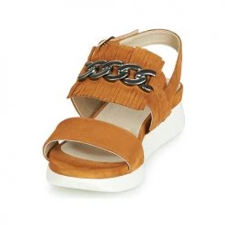 Chaussures Femme Sandales et Nu-pieds Dorking 7863 Marron -Sandales Soldes Boutique 15782840 500 C