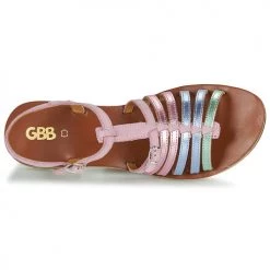 Chaussures Fille Sandales et Nu-pieds GBB BANGKOK Rose -Sandales Soldes Boutique 16003344 500 F